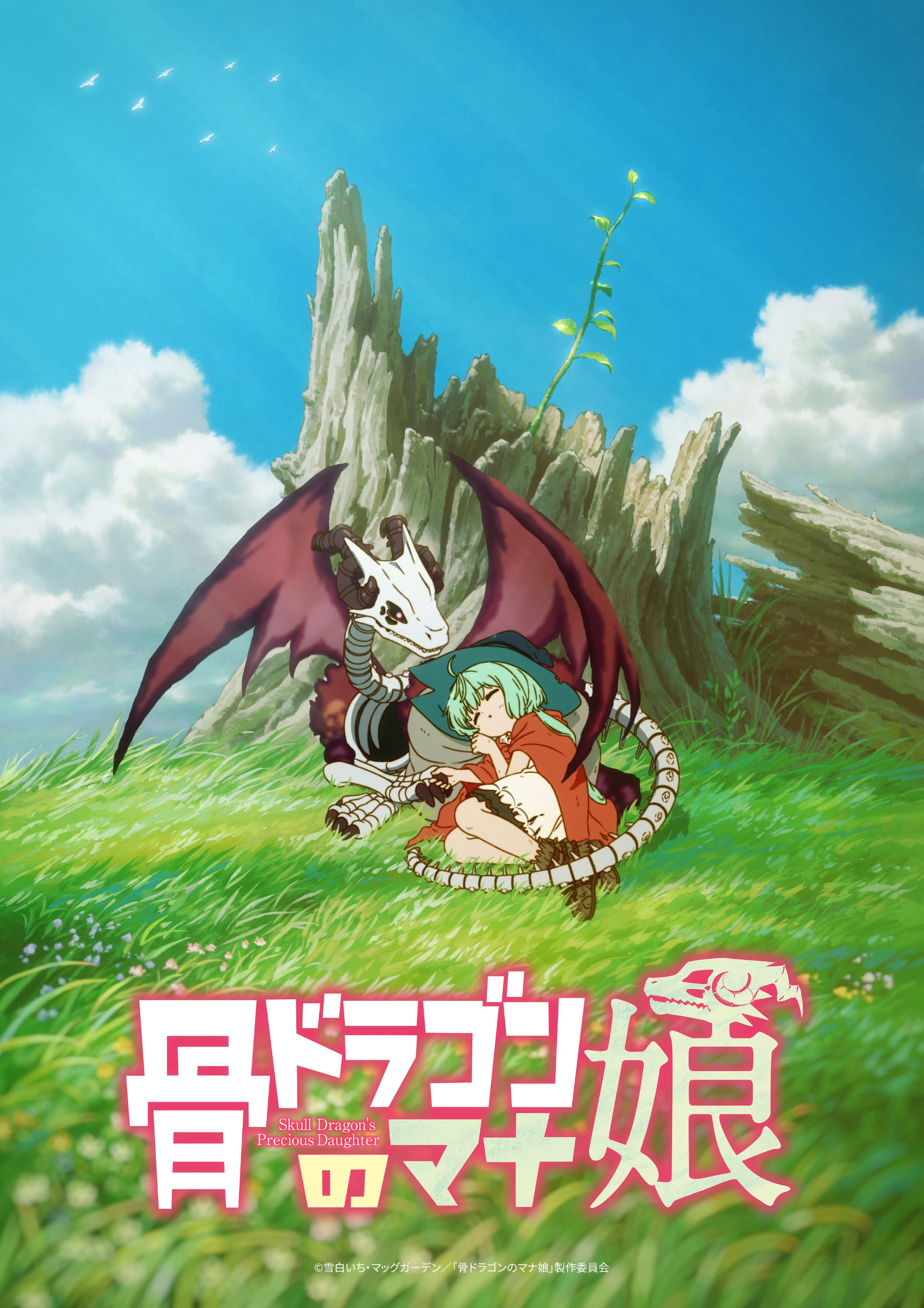 『骨ドラゴンのマナ娘』ついにTVアニメ化決定！老ドラゴンと少女の心温まる物語が幕を開ける！