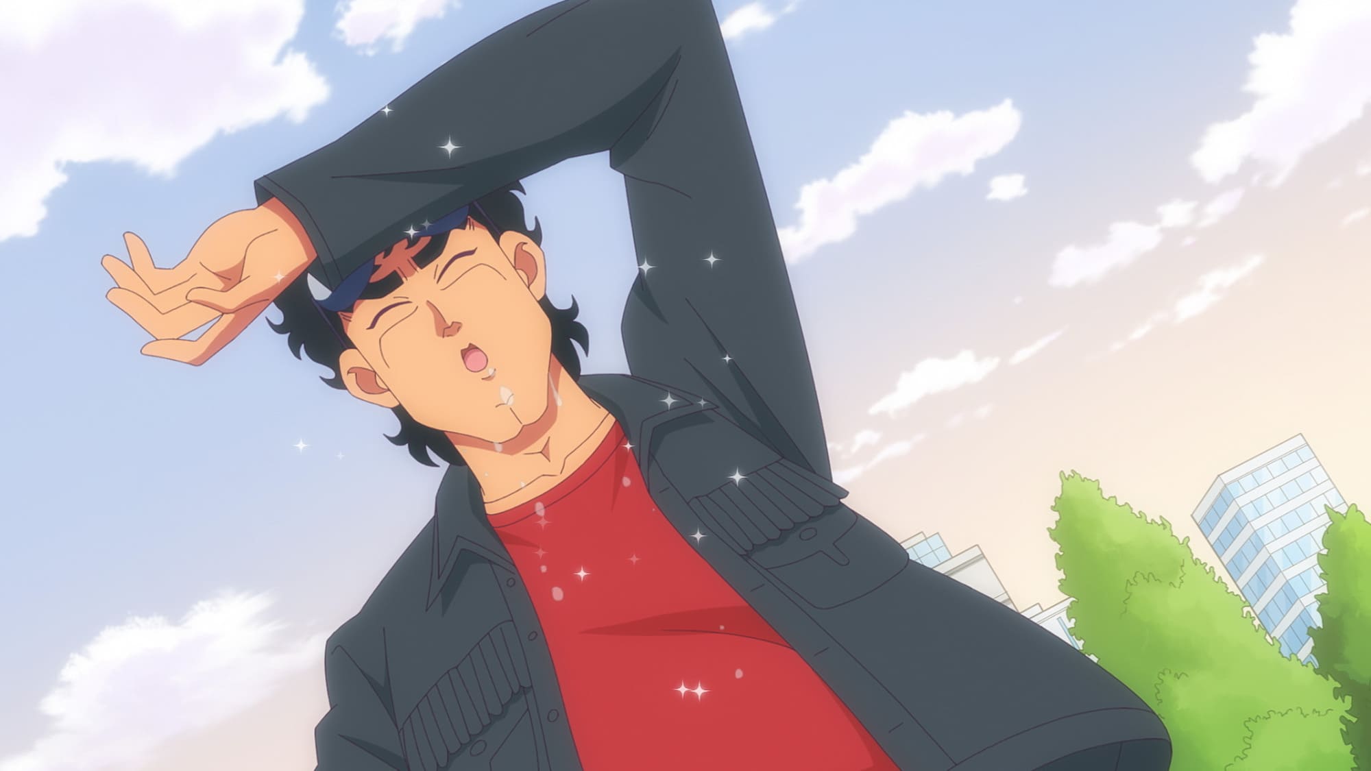 【第4話】ハイスクール！奇面組 4話 時をかけろ!熱血教師／物星大 埋めるホネはありますか?