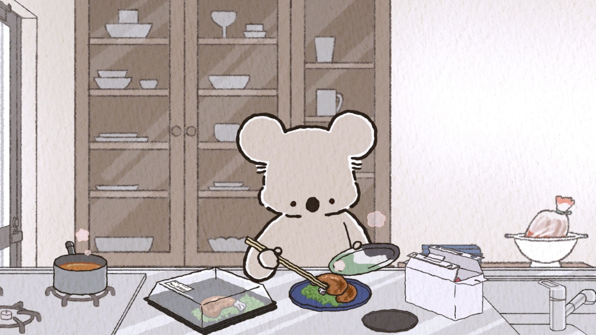 【第13話】コアラ絵日記 13話 自分にプレゼントを買うコアラ つづき