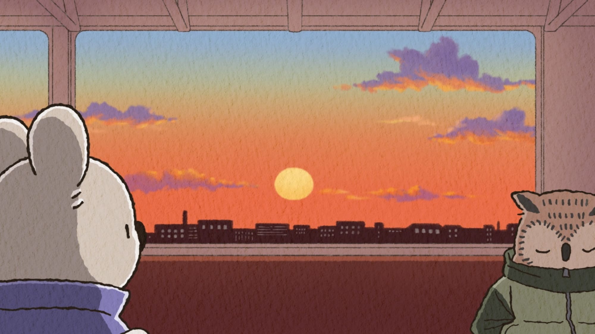 【第24話】コアラ絵日記 24話 真っ赤な夕焼けとコアラ