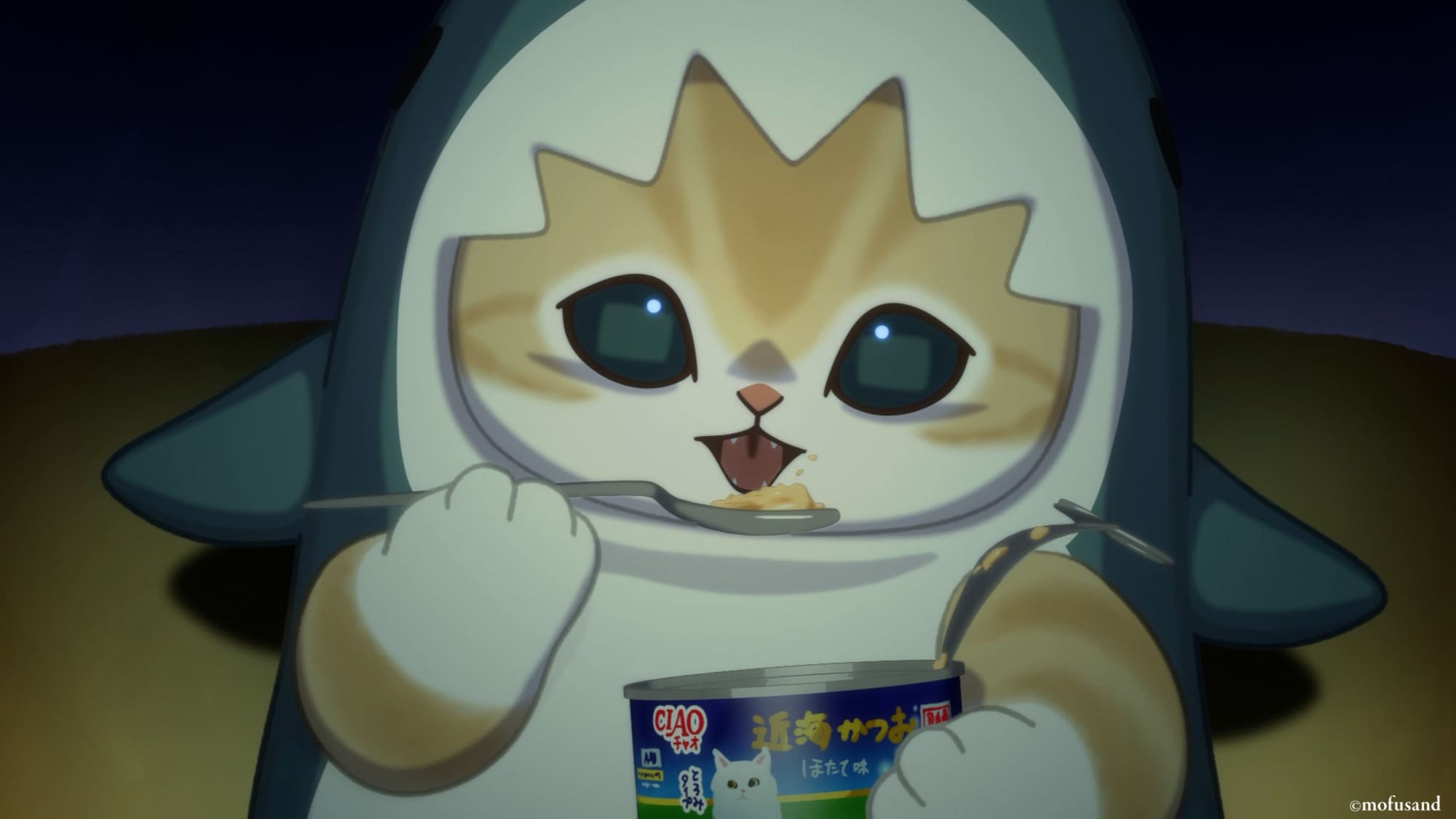 【第1話】mofusand 1話 食欲爆発