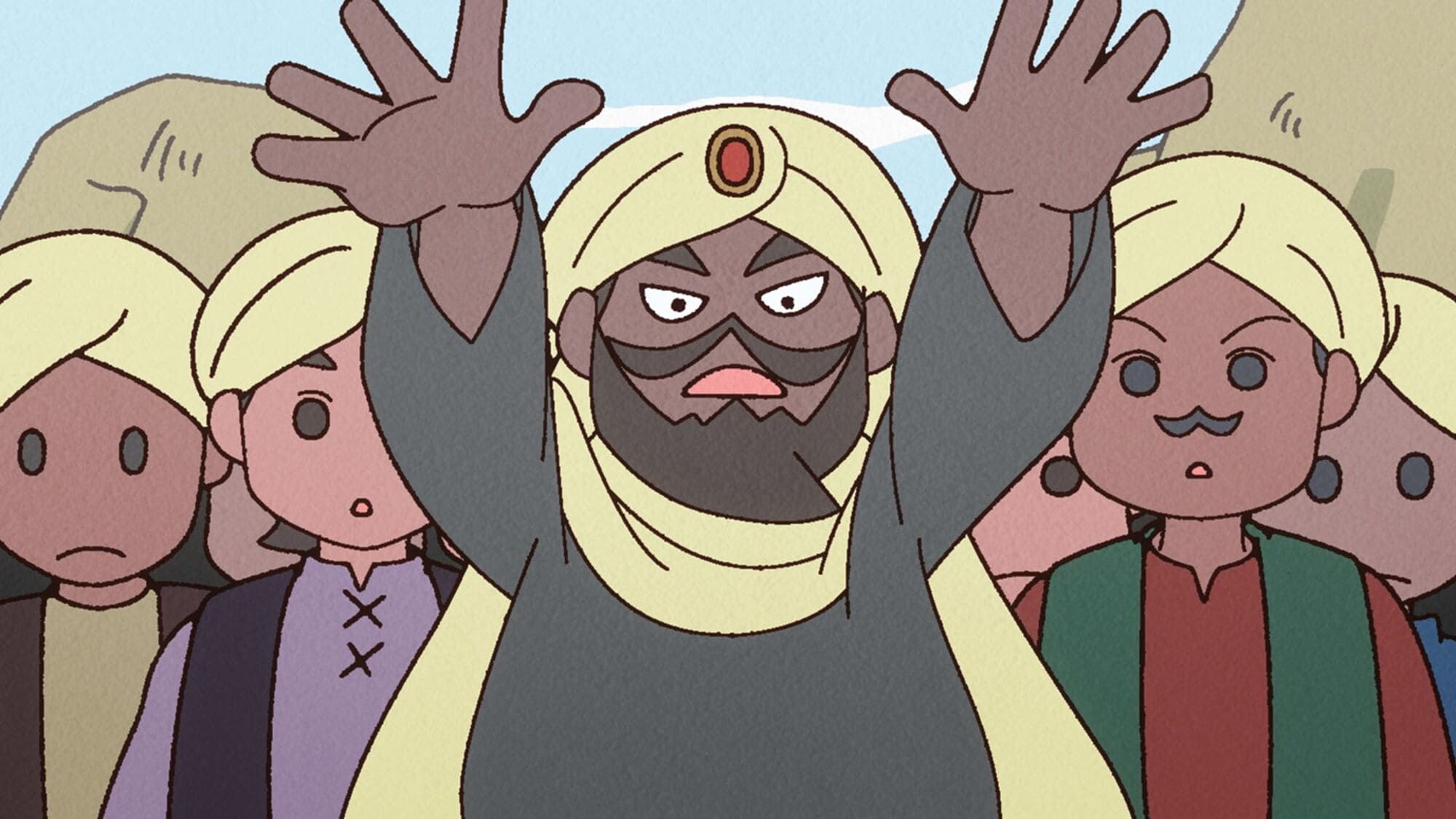 【第19話】うごく！ねこむかしばなし 19話 盗賊たちとねこ