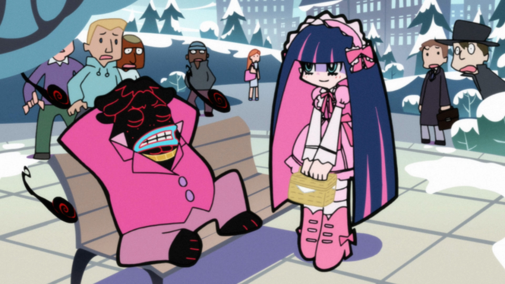 【第17話】Panty＆Stocking with Garterbelt 17話 ゴースト~ダテンシティの幻~