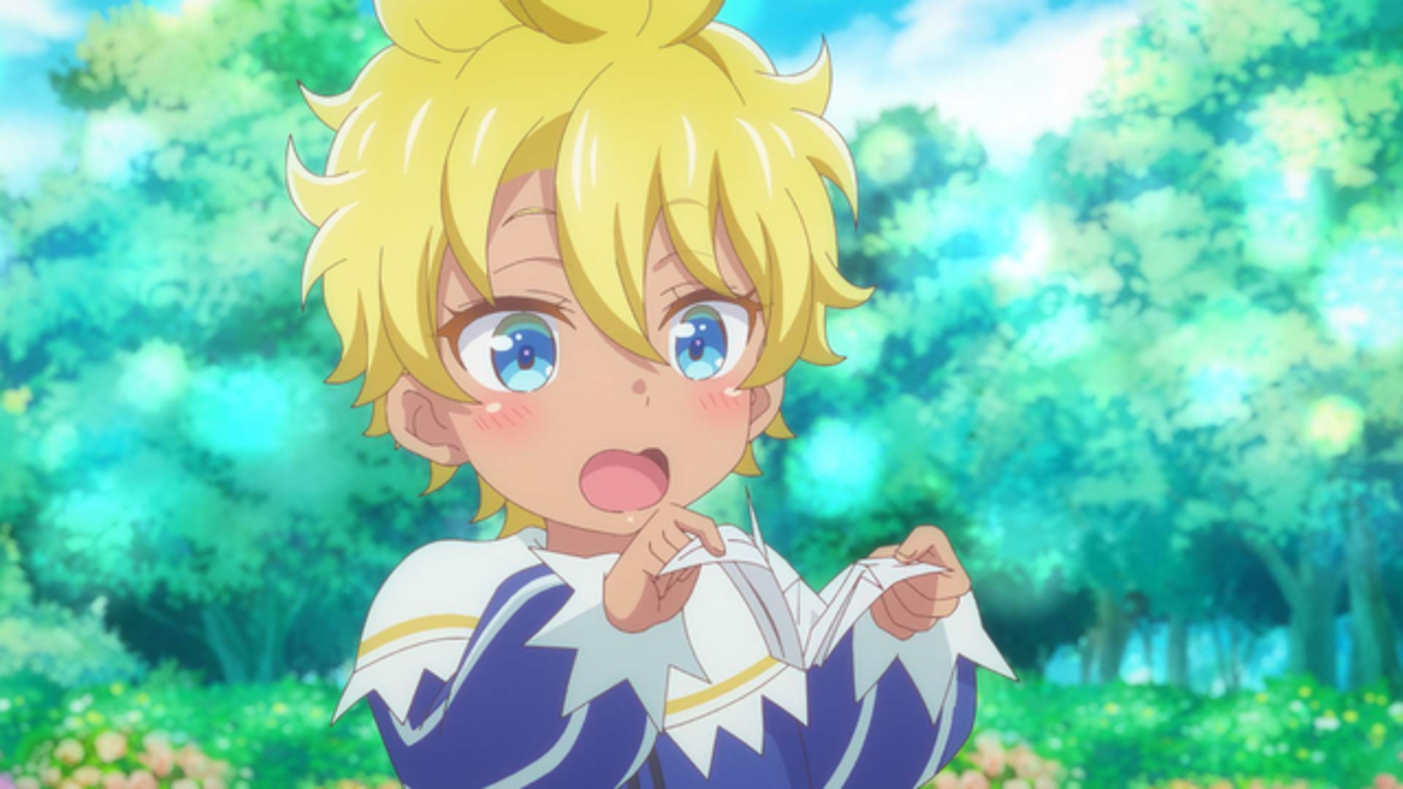 【第4話】白豚貴族ですが前世の記憶が生えたのでひよこな弟育てます 4話 弟に折り鶴、私に茶碗蒸しを作ってみました