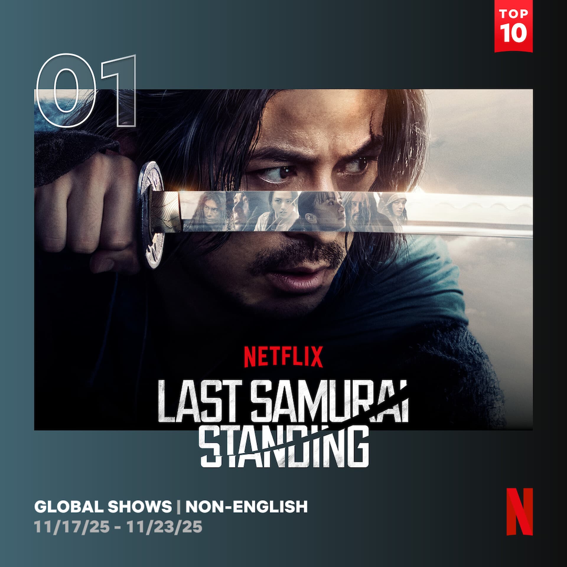 世界を席巻！Netflixシリーズ「イクサガミ」が快挙達成！