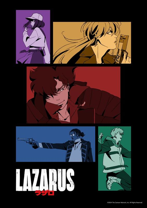 2025春アニメ『LAZARUS ラザロ』放送スケジュール決定！最新ビジュアル＆メインPV公開！